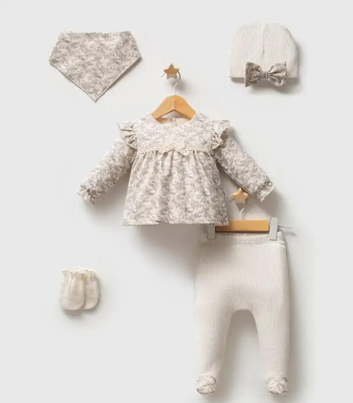 Tongs Baby Little Honey 5li Hastane Çıkışı 5632 Ekru