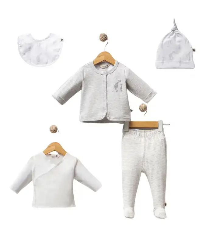 The Giraffe 5 Parça Hastane Çıkışı Grey