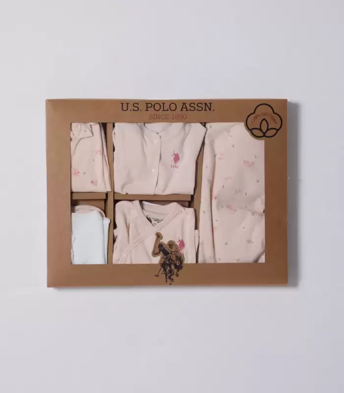 U.S Polo 10Lu Hastane çıkış seti USB2350 Pudra