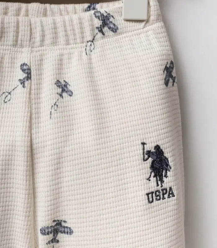 U.S. Polo Assn 2 li Takım USB2605 Ekru