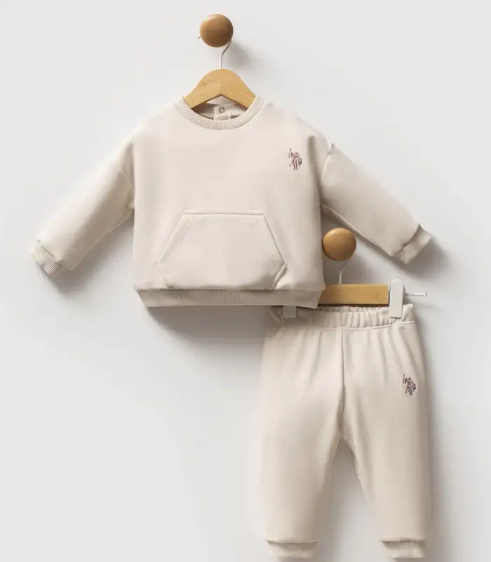 U.S. Polo Assn 2 li Takım USB2718 Bej