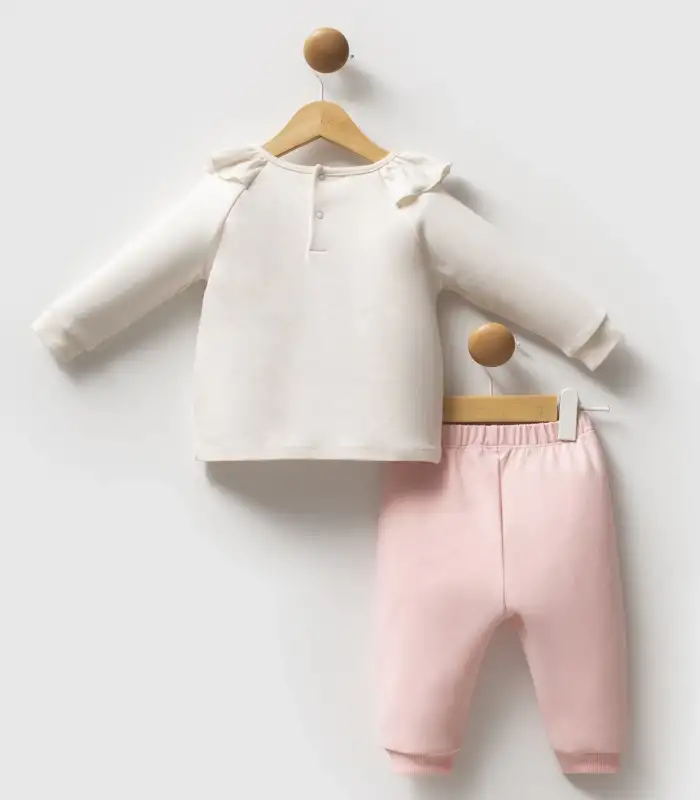 U.S. Polo Assn 2 li Takım USB2749 Ekru