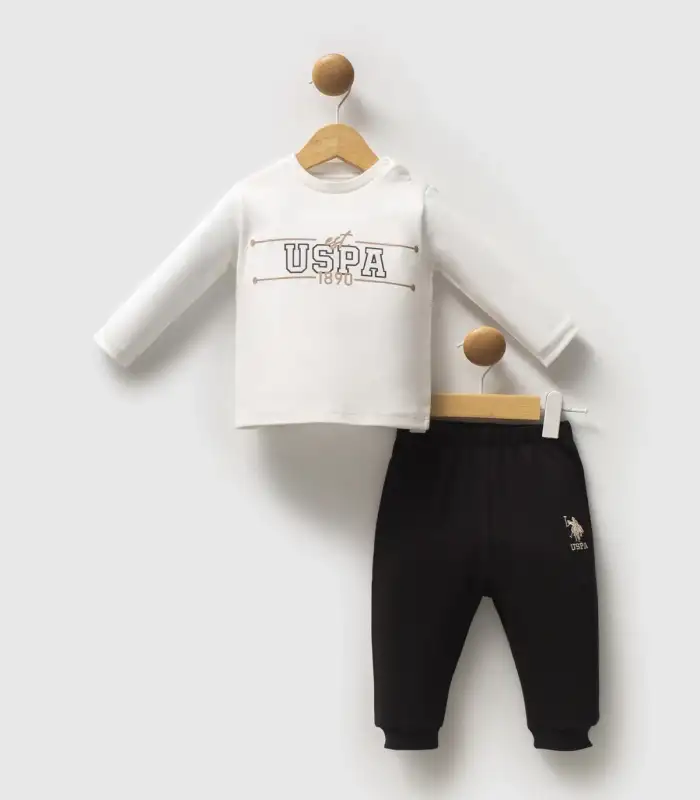 U.S. Polo Assn 3lü Takım USB2549 Bej