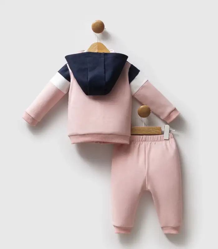 U.S. Polo Assn 3lü Takım USB2758 Açık Pembe