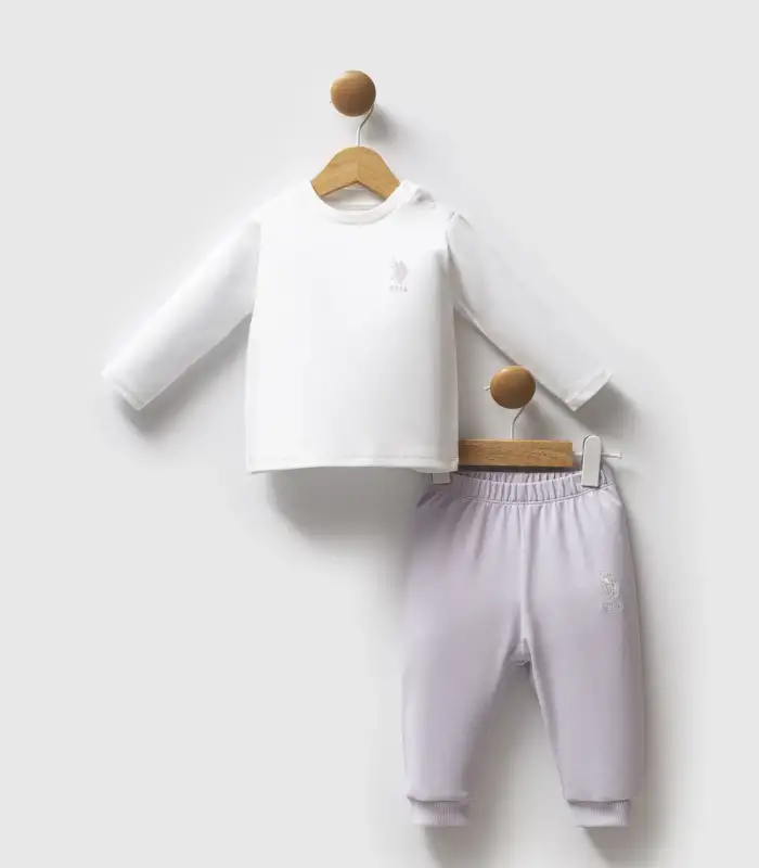 U.S. Polo Assn 3lü Takım USB2771 Lila