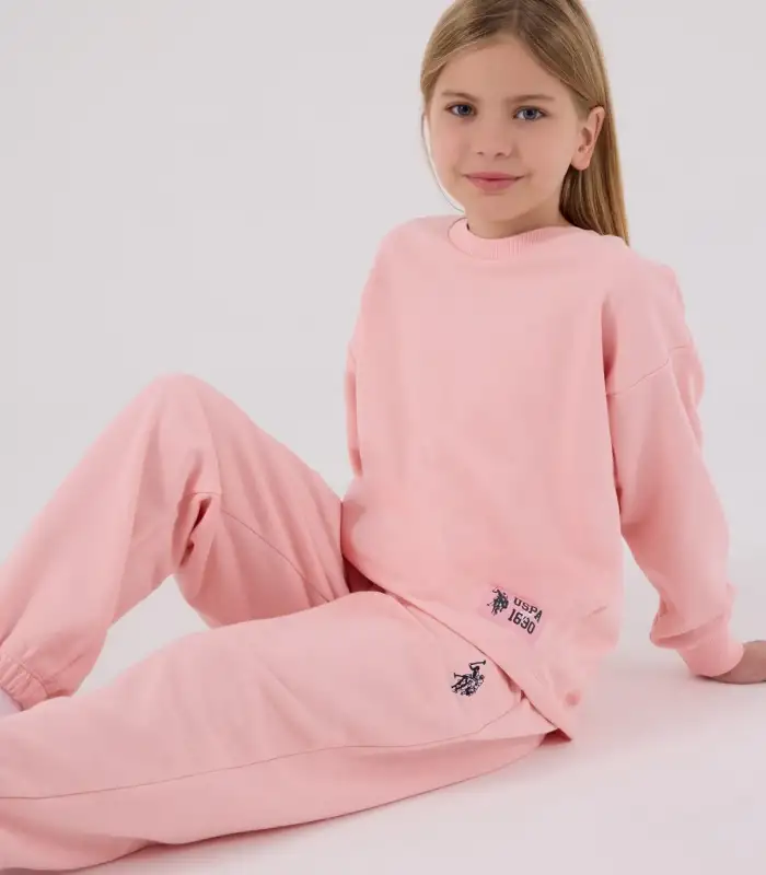 U.S. Polo Assn Eşofman Takımı US2300-4 Açık Pembe