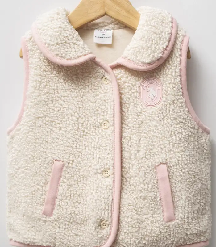 U.S. Polo Assn Yelek USB2777 Ekru