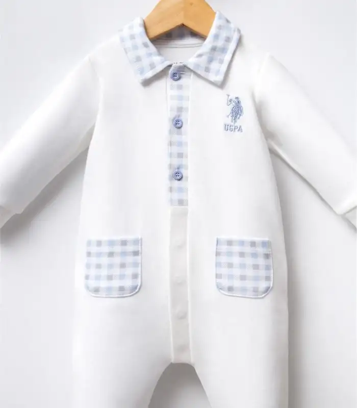 U.S Polo Bebek Tulum USB2257 Beyaz