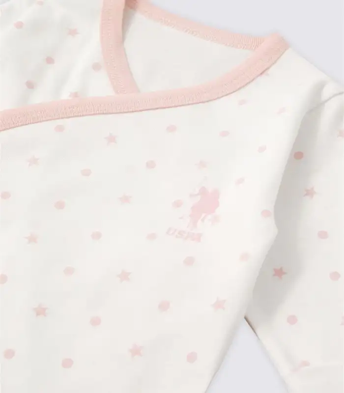 Kız Bebek 5Li Hastane Çıkışı Krem