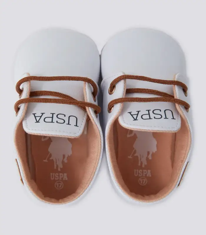 Erkek Bebek Ayakkabı USB Beyaz