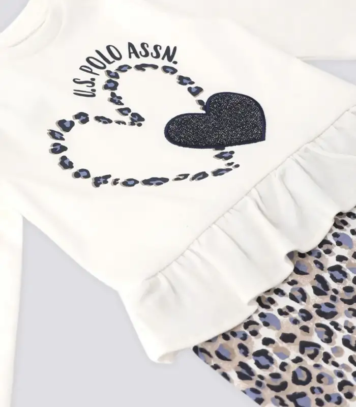 Kız Bebek Patikli Tulum  Krem