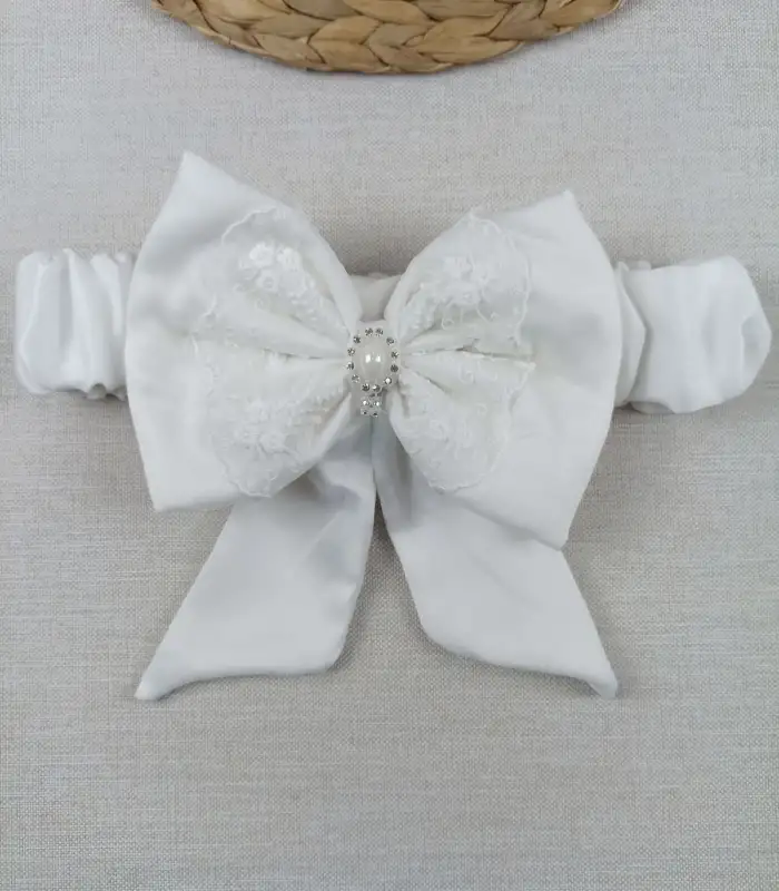 Yenidoğan İpek Pamuklu İnci Lüks Kundak Bebek Battaniyesi Ekru