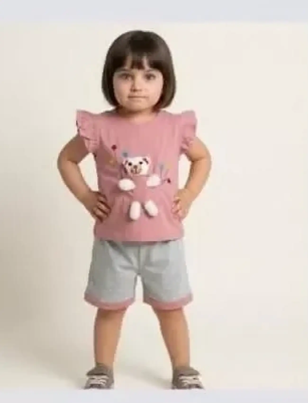1/3 Yaş Oyuncak Ayıcıklı Çocuk Takımı