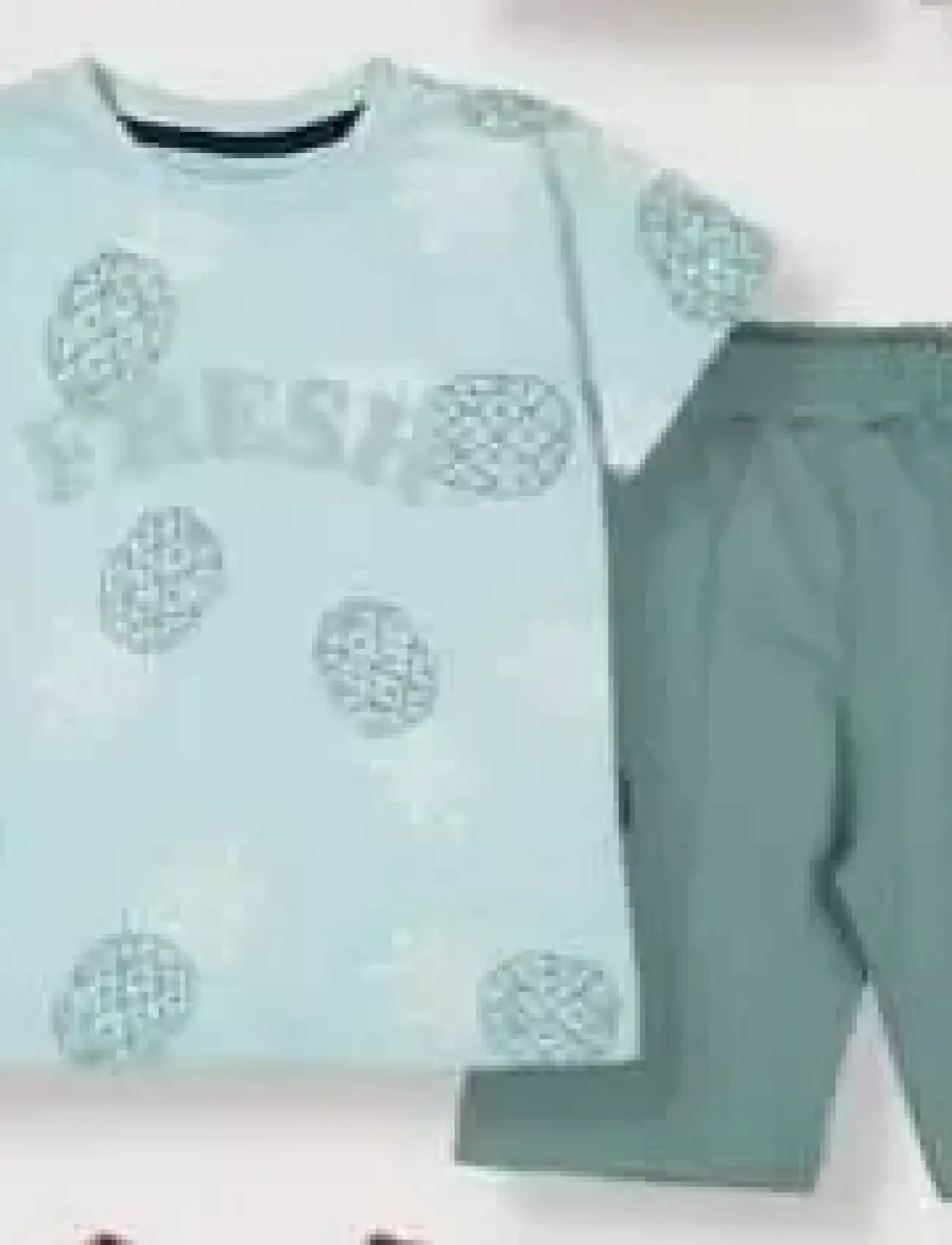 2/5 Yaş Fresh Ananas Baskılı Çocuk Takımı