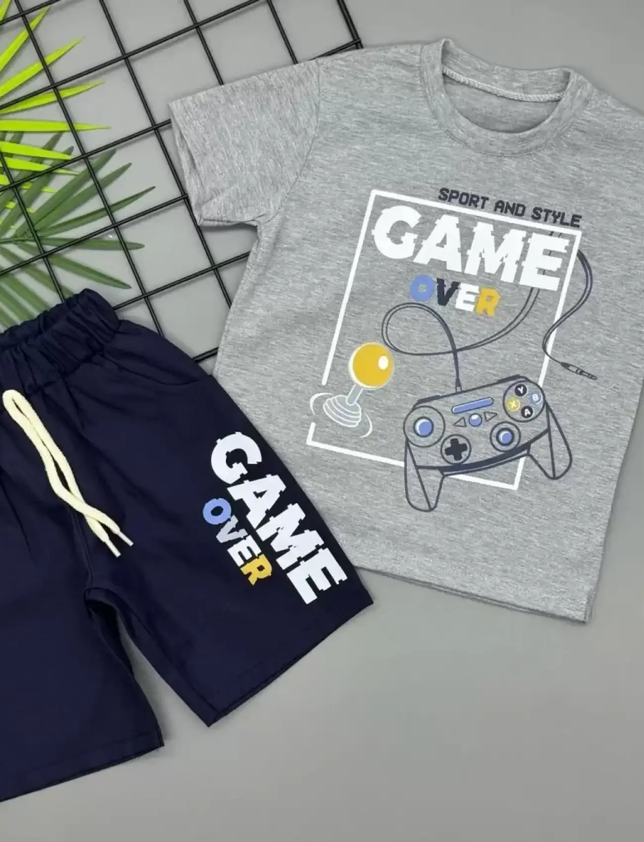 3/5 Yaş Game Konsol Baskılı Çocuk Takımı