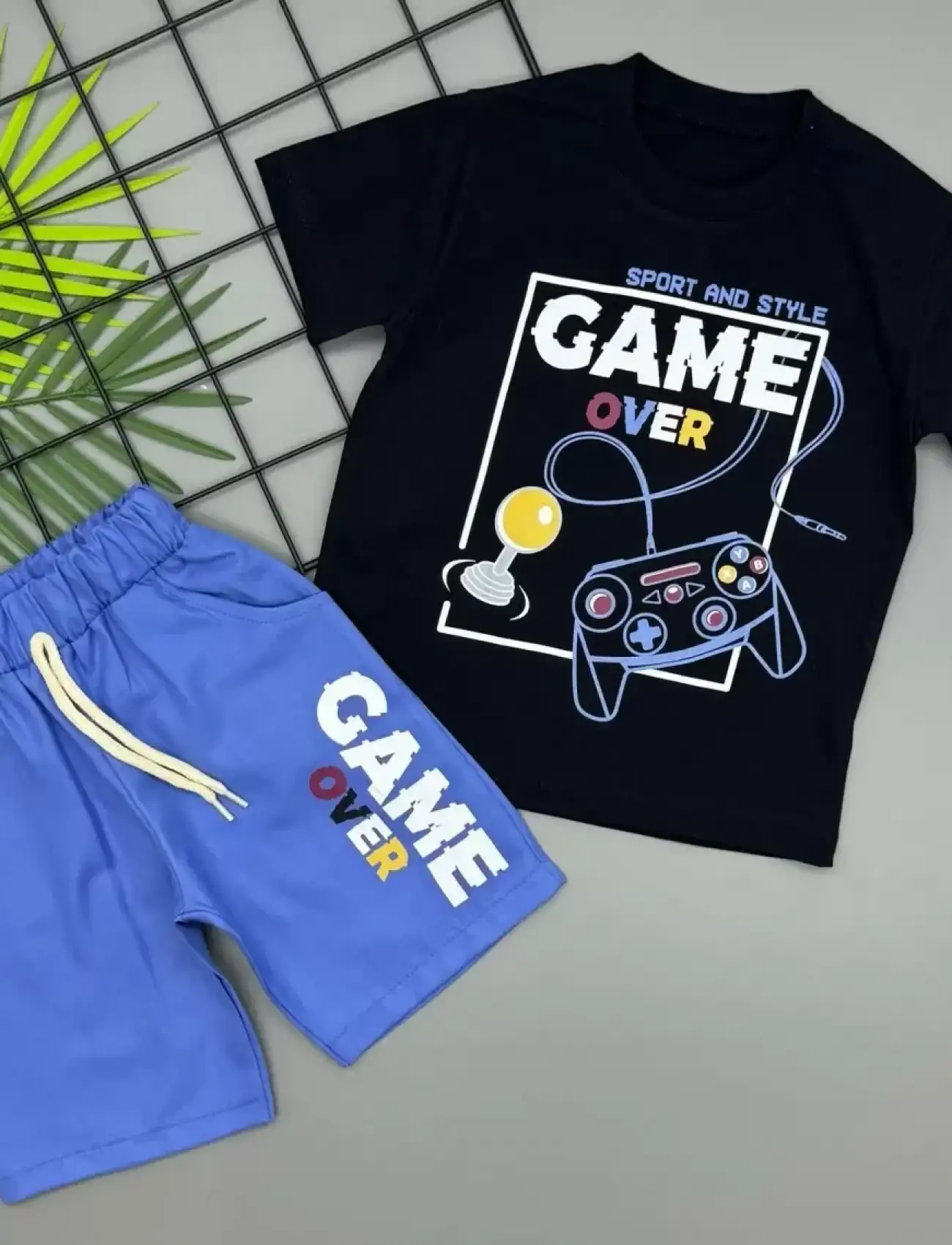 3/5 Yaş Game Konsol Baskılı Çocuk Takımı