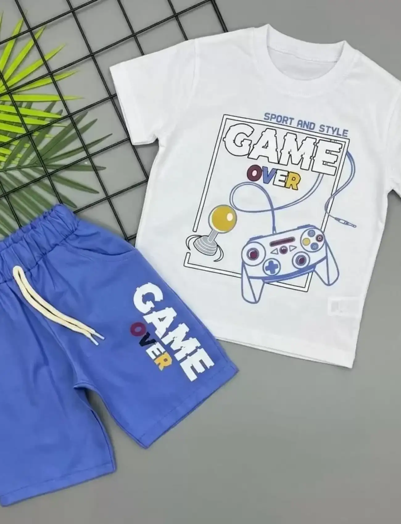 3/5 Yaş Game Over Baskılı Çocuk Takımı