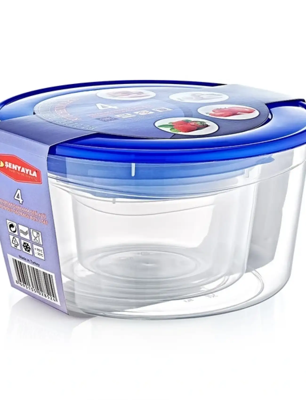 4lü Derin Saklama Kabı Seti