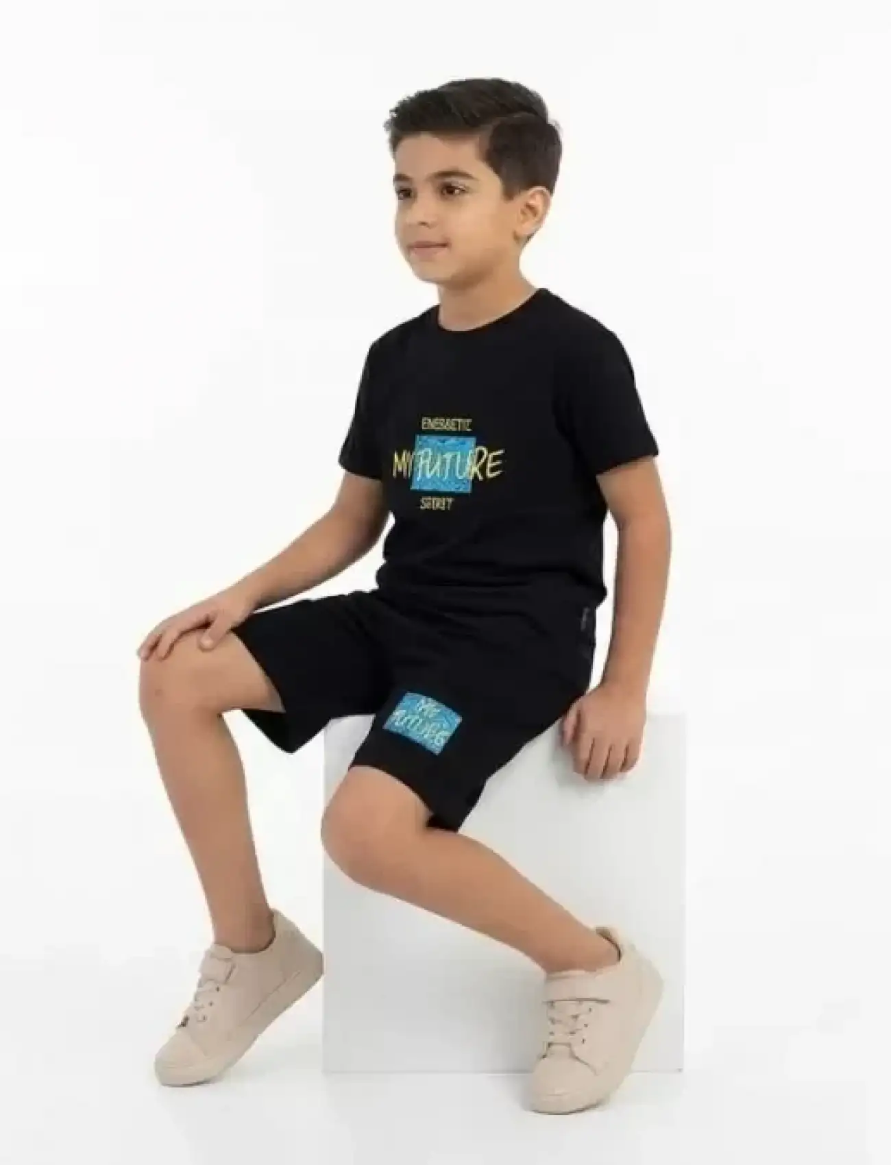 8/13 Yaş Baskılı Penye Çocuk Takımı