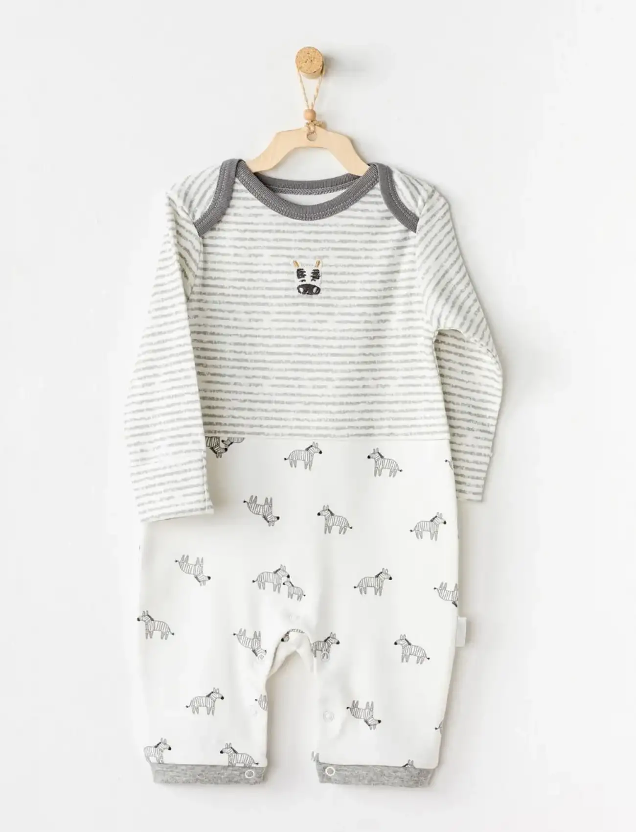 Zebra Bebek Tulum Ekru