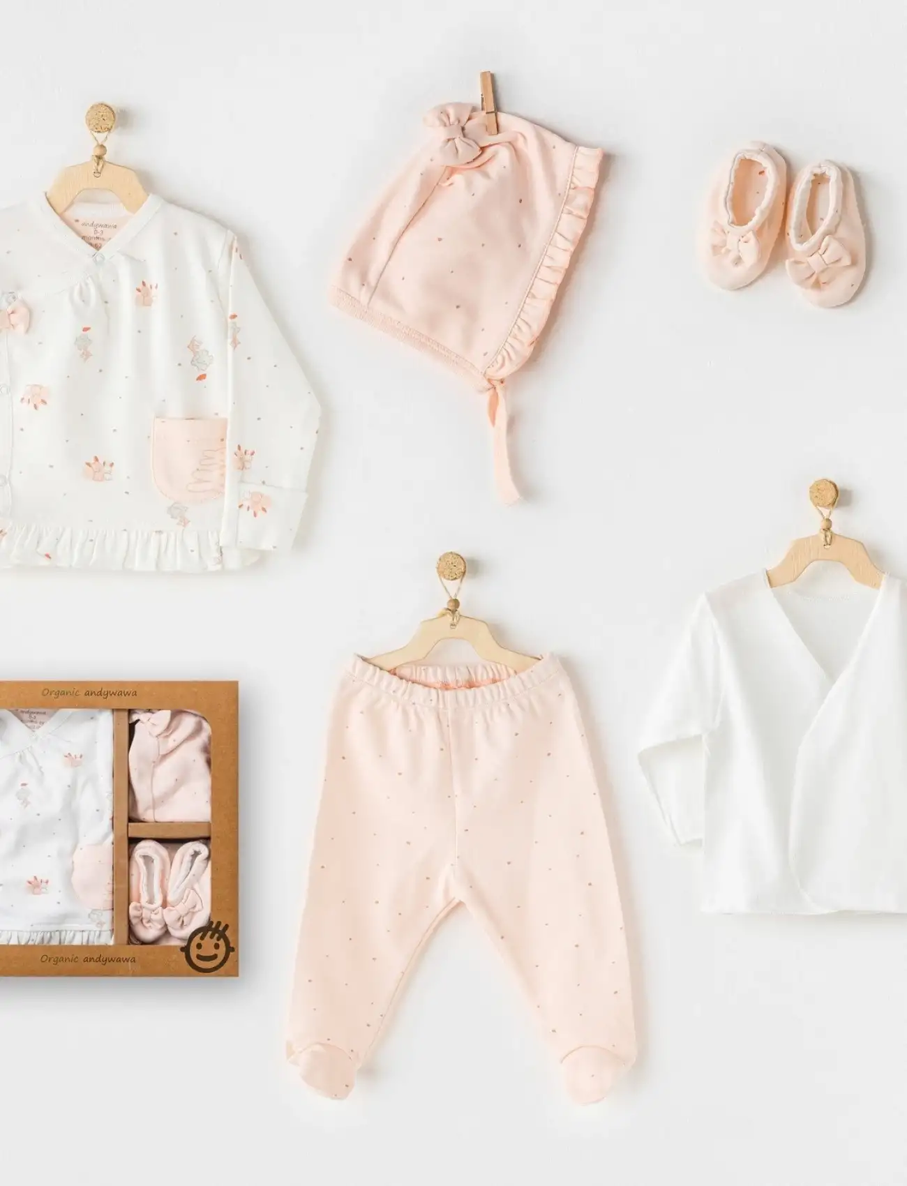 Hiding Rabbits 5 Parça Hastane Çıkışı Salmon