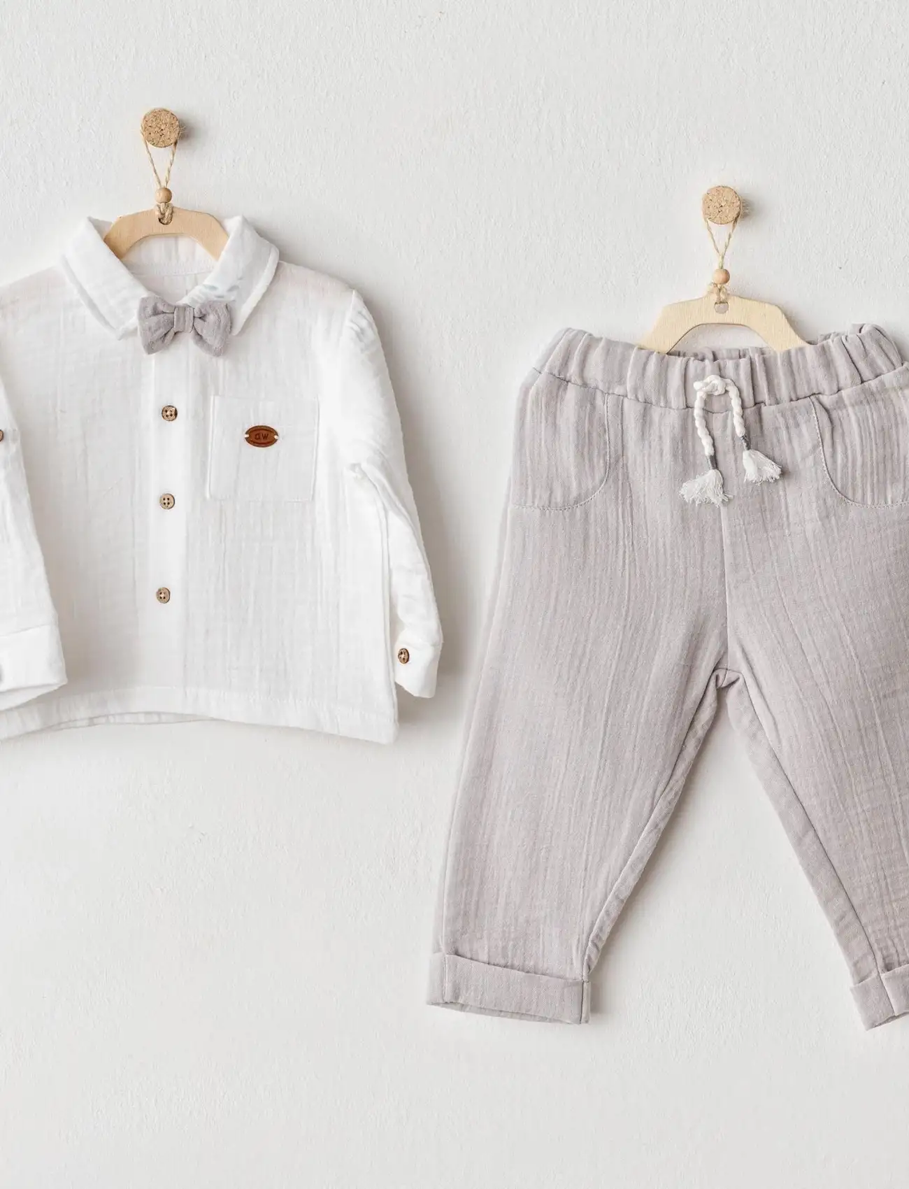 Andywawa AC25622 Ocean İs My Happy Place 2Li Takım Grey