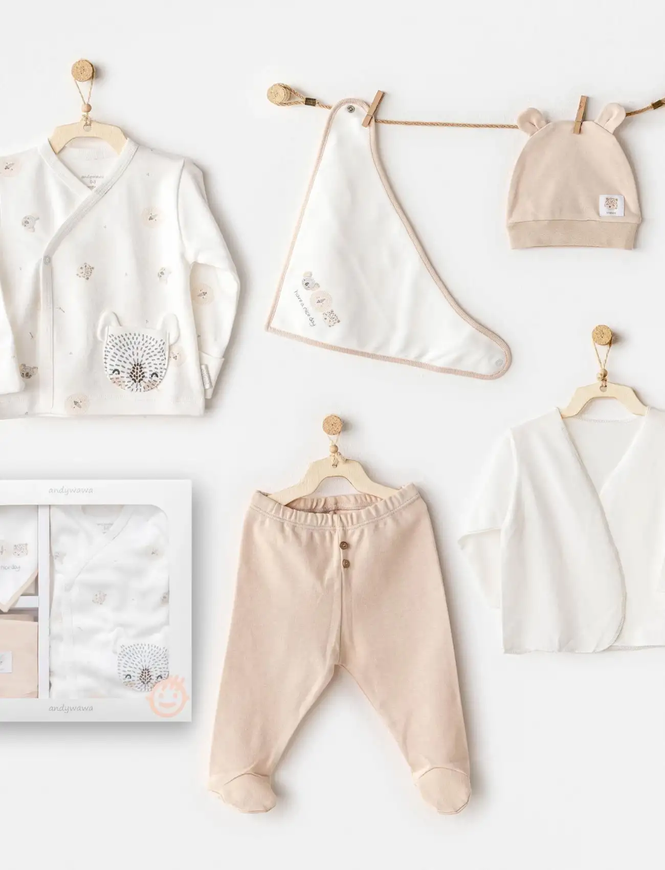 Happy Animals 5Li Hastane Çıkışı Ekru