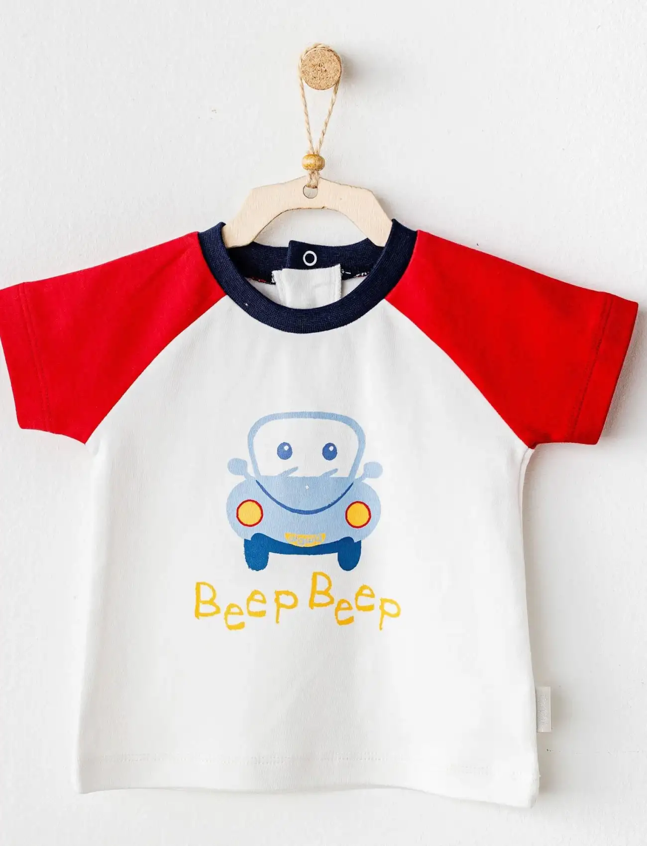 Andywawa AC25976 Casual Bebek Tişört White