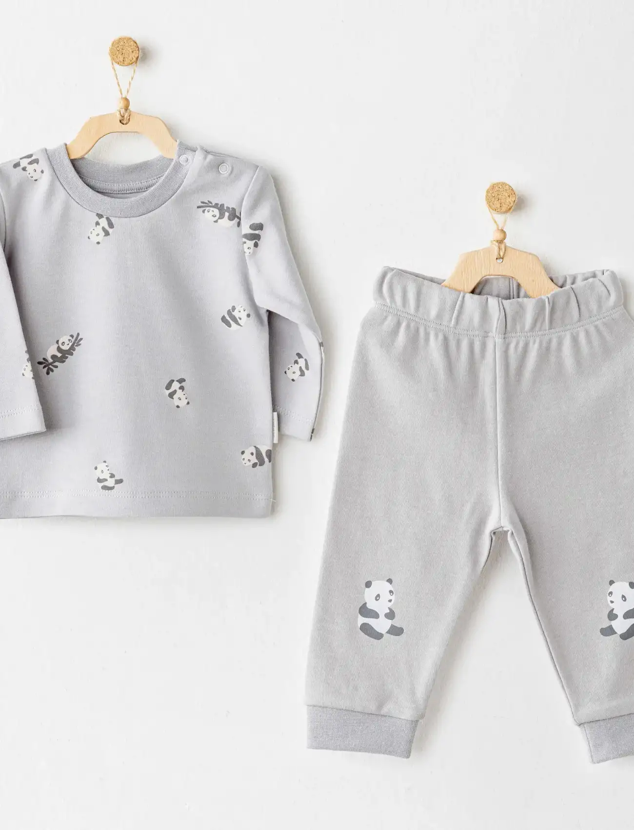 Keep Smiling 2li Takım Grey