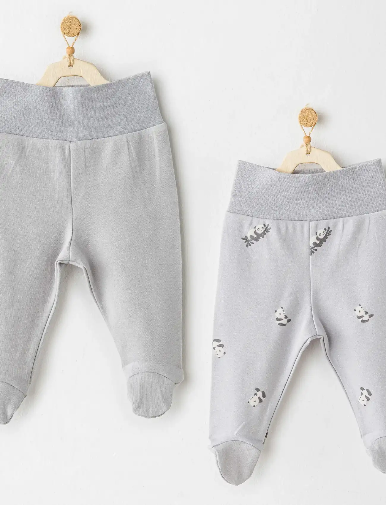 Keep Smiling 2li Pantolon Grey