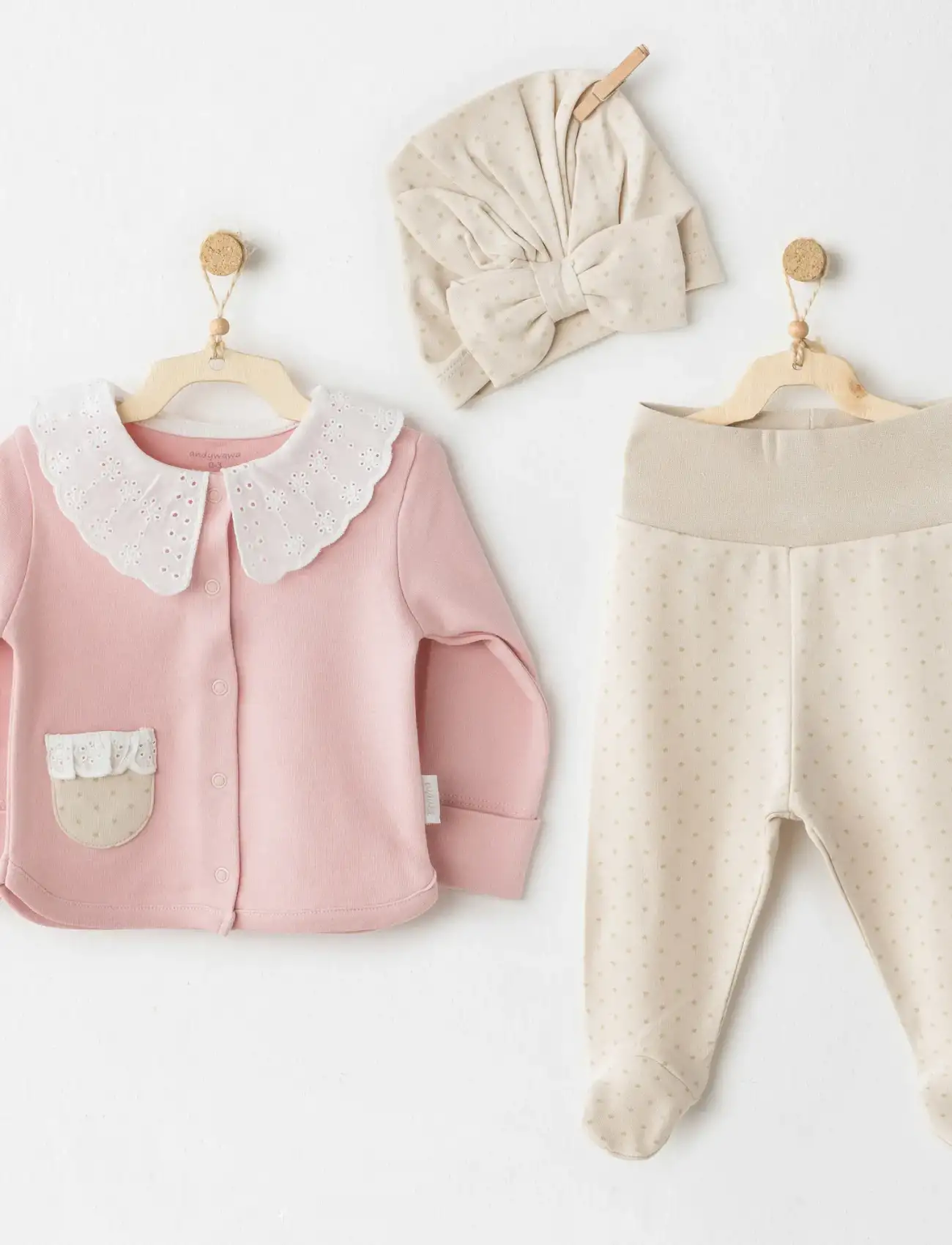 Set You Are Special 3lü Takım Pink