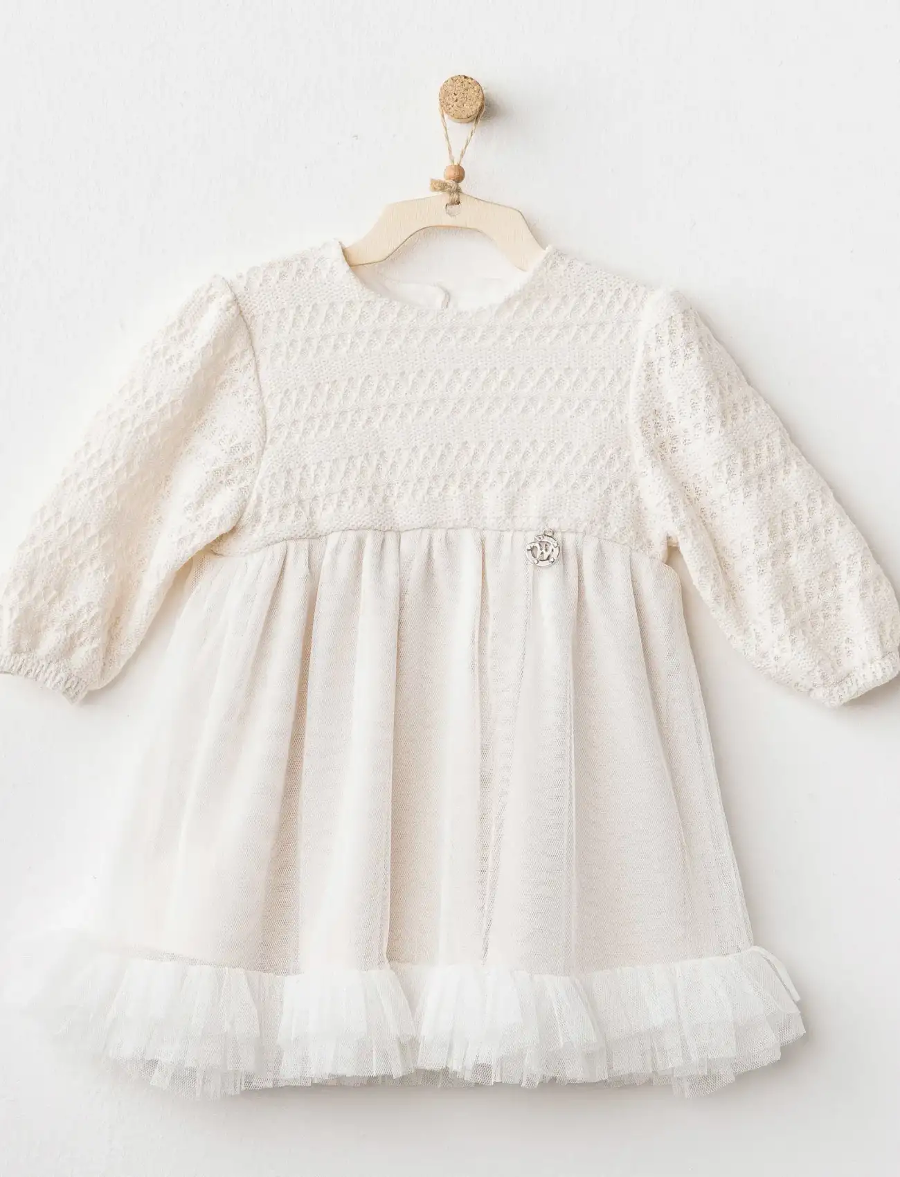 Wawa Exclusive Elbise Ekru