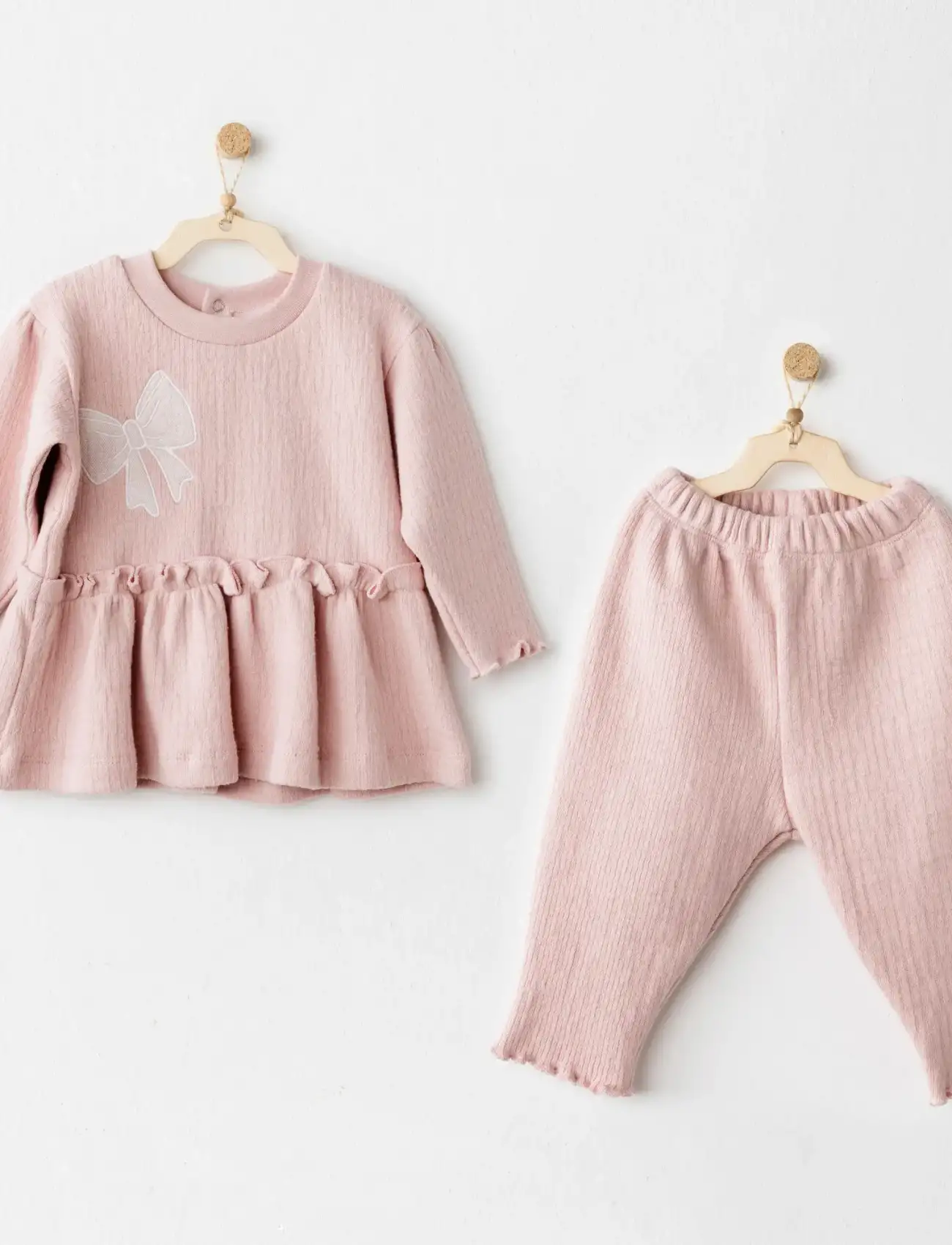 Casual 2li Takım Pink