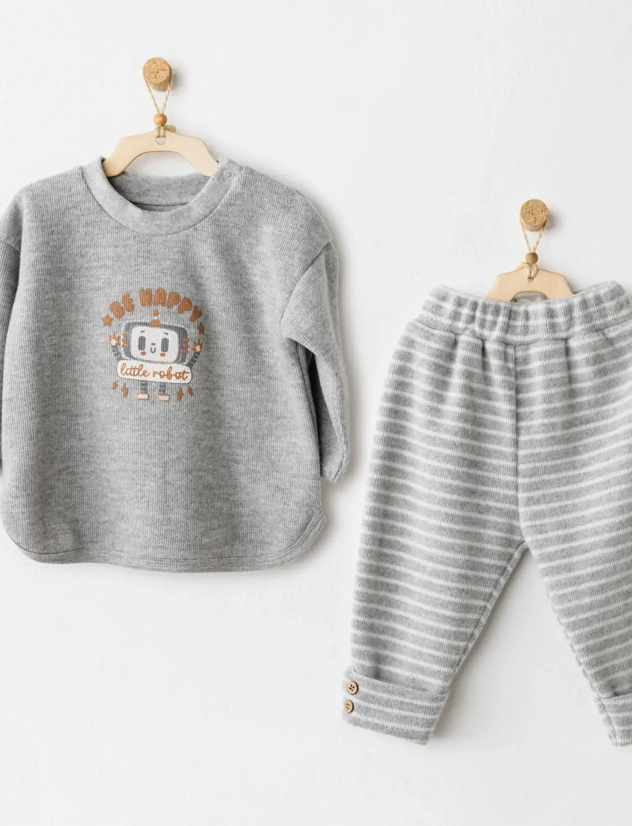 Casual 2li Takım Grey