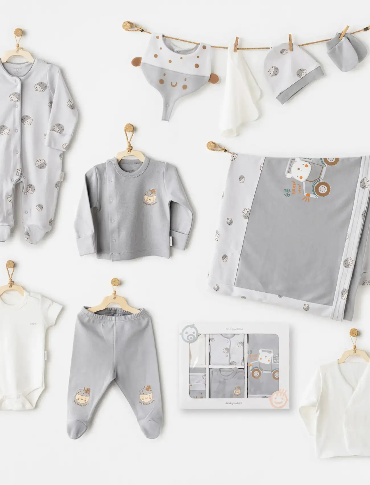 Hello Autumn 10lu Hastane Çıkışı Grey