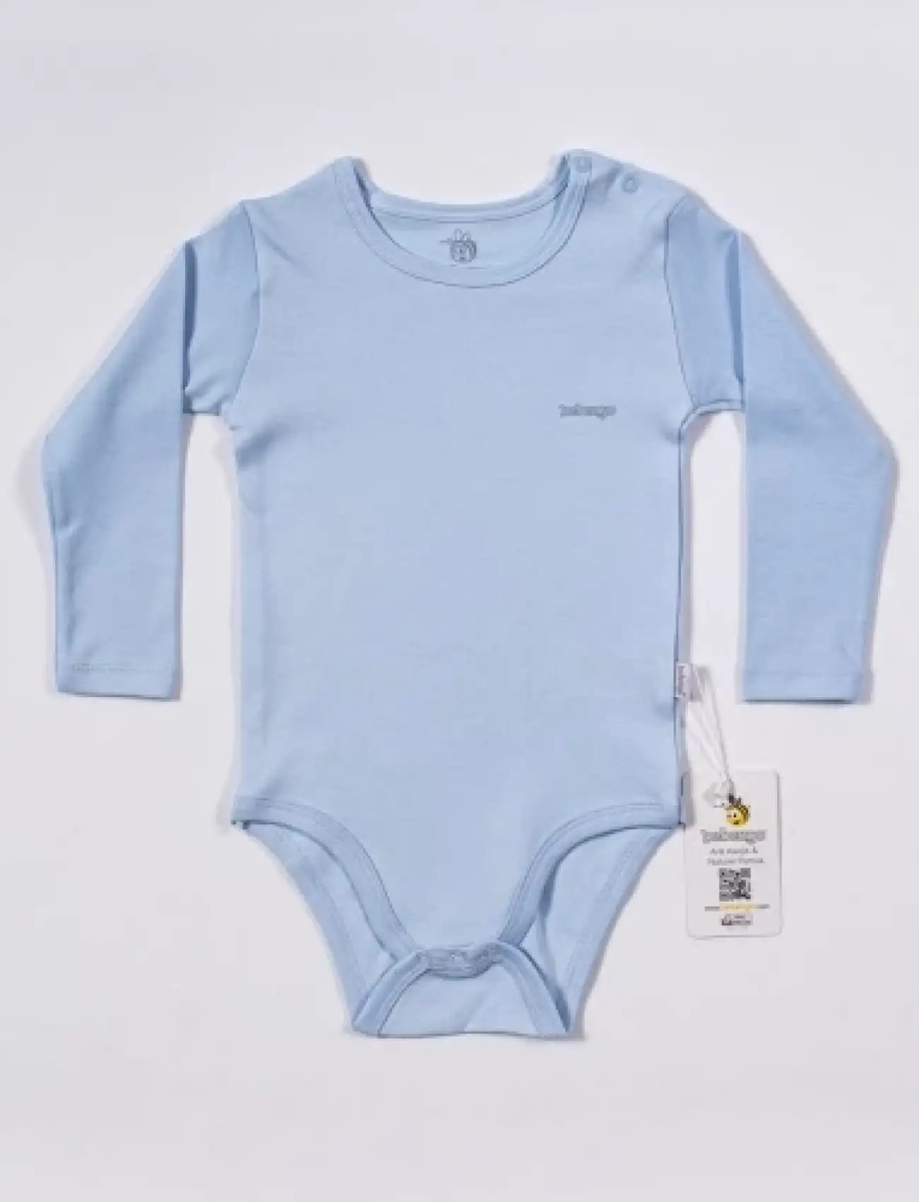 Basic Uzun Kol Yaş Body Mavi