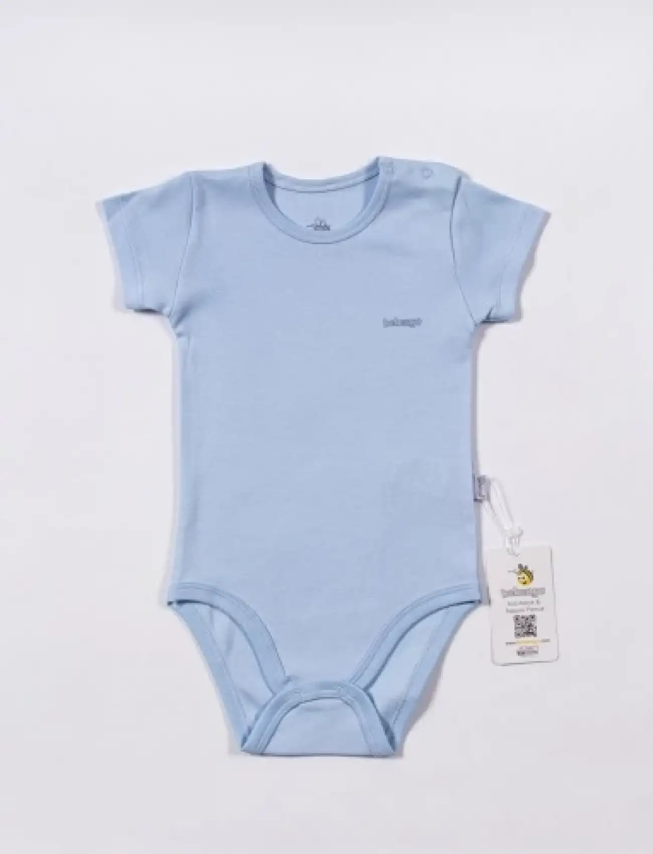 Basic Kısa Kol Body Mavi