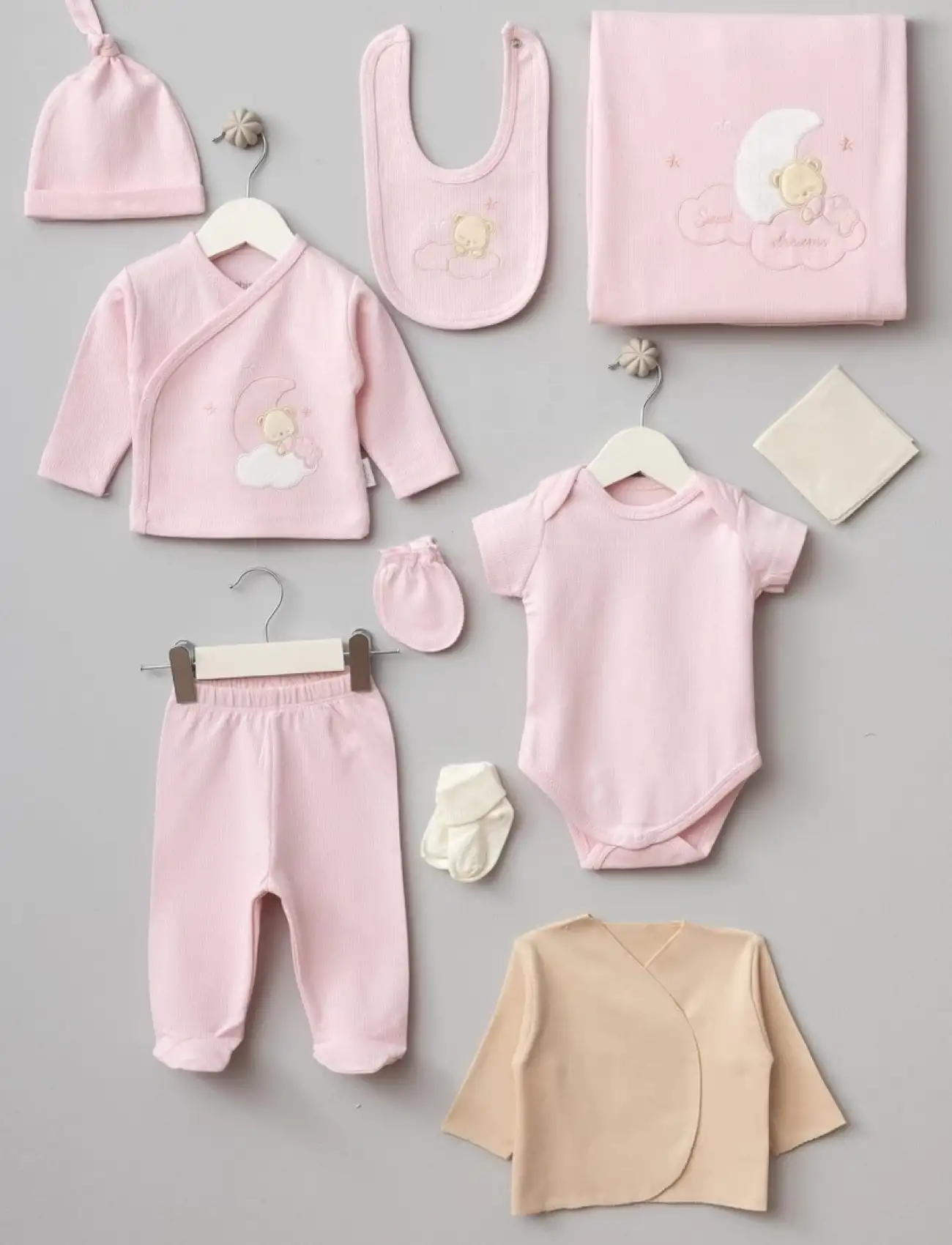 Sweet Dreams 10Lu Hastane Çıkış Seti Pembe