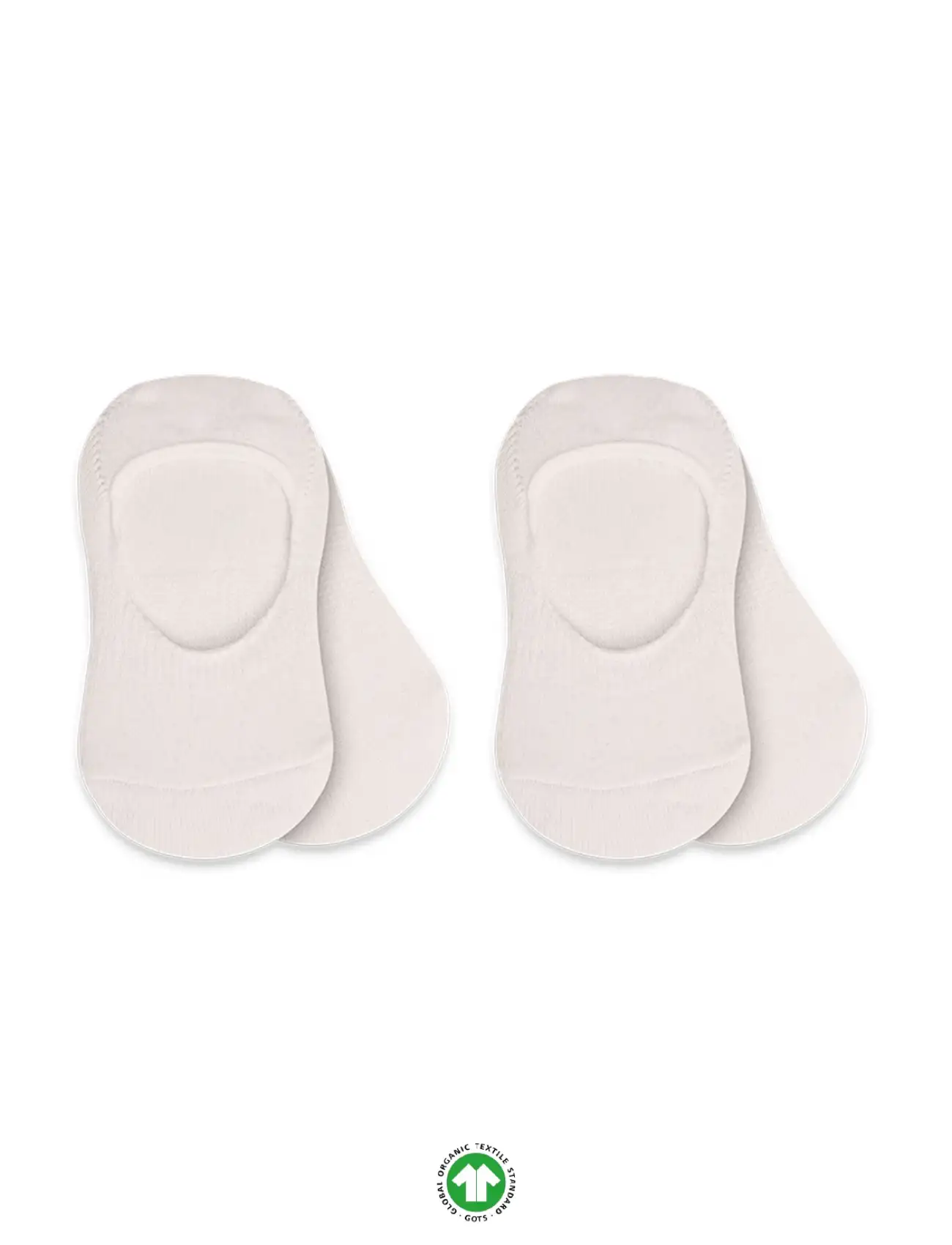 2Li Penye Babet Silikonlu Basic Çorap 30104 Ekru Ekru