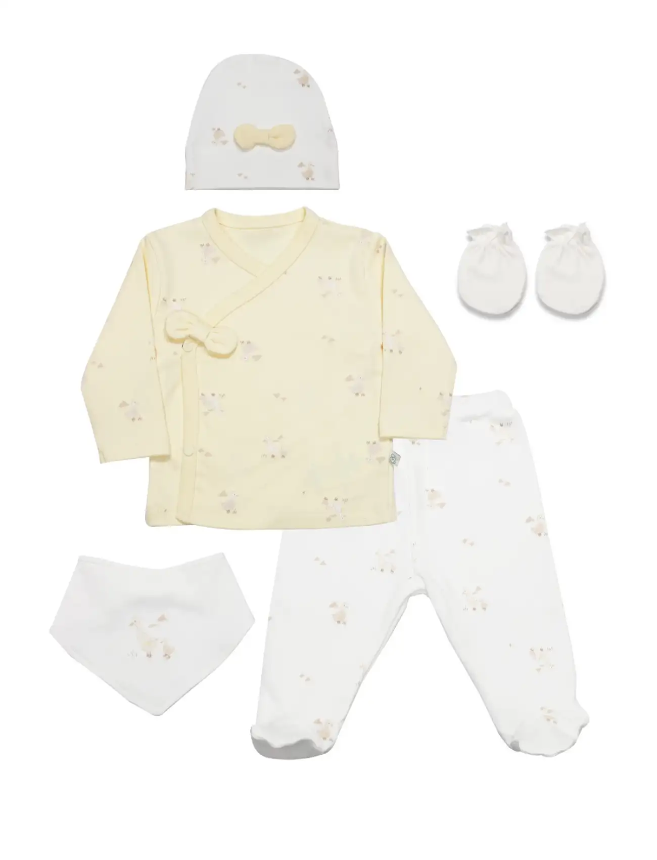 5Li Hastane Çıkışı Welcome Baby Duck 12103 Sarı
