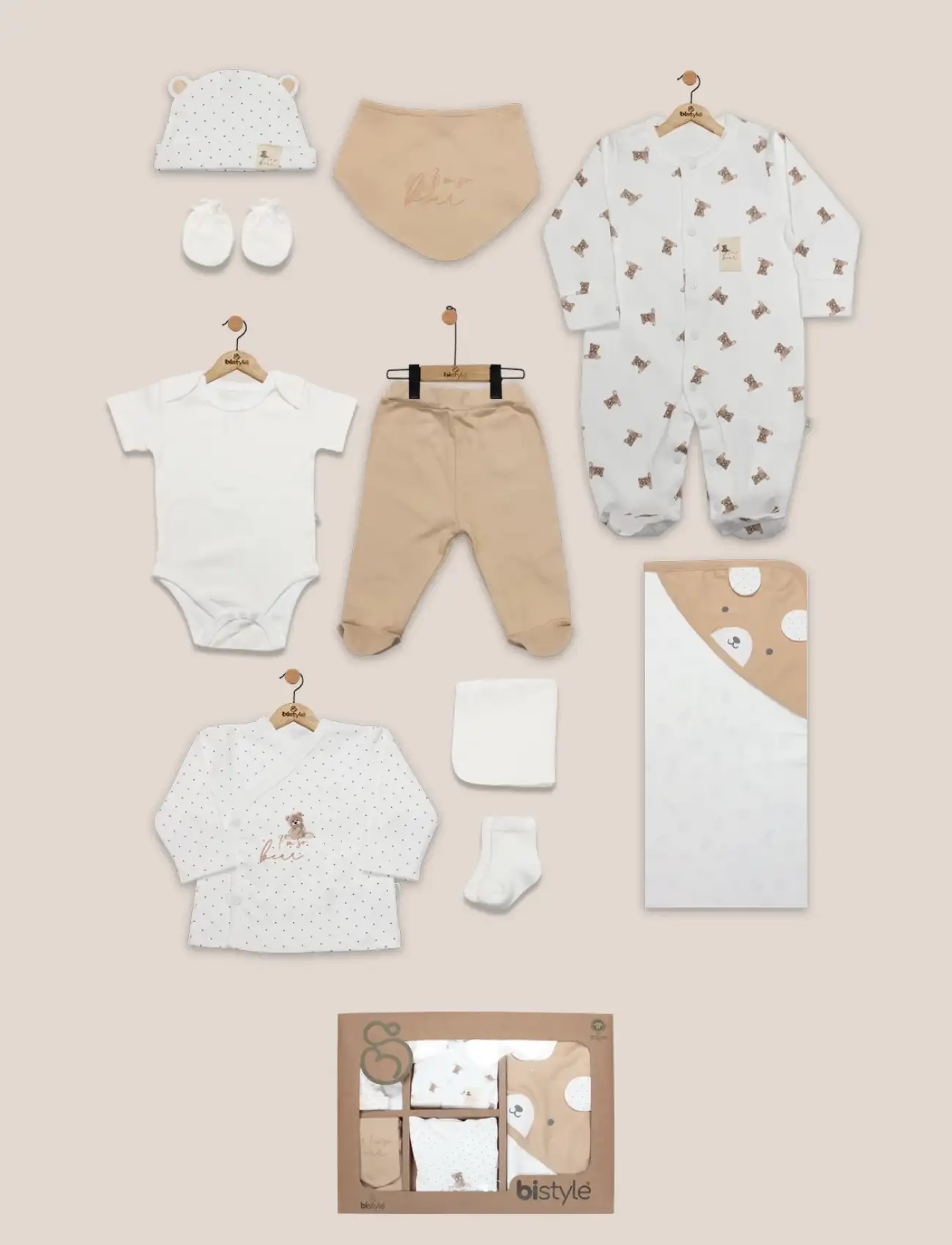 I Am So Bear 10lu Hastane Çıkışı 11102 Bej-Ekru