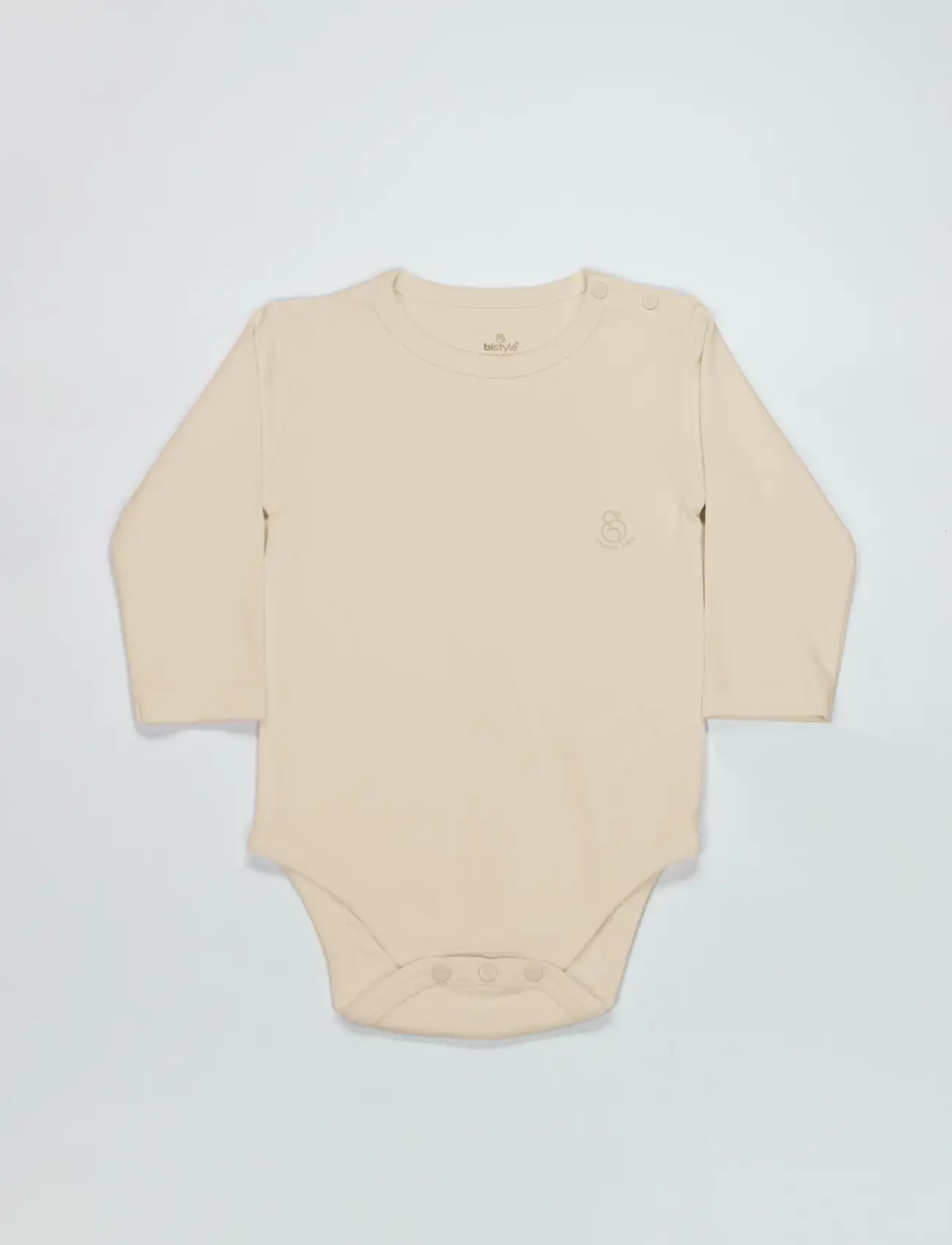 Natural Basic Style Uzun Kol Body 17104 Bej