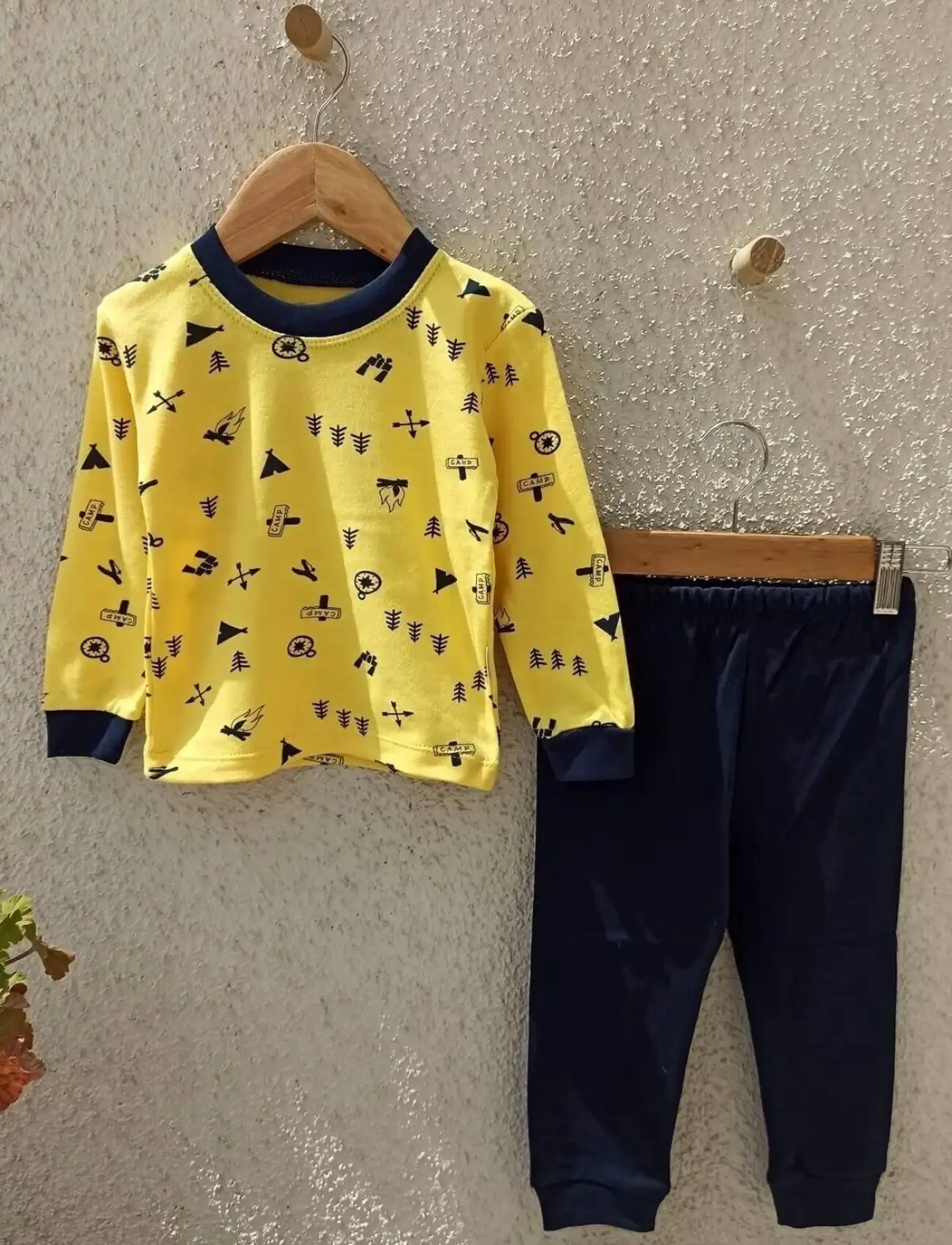 Camp Desenli Pijama Takımı