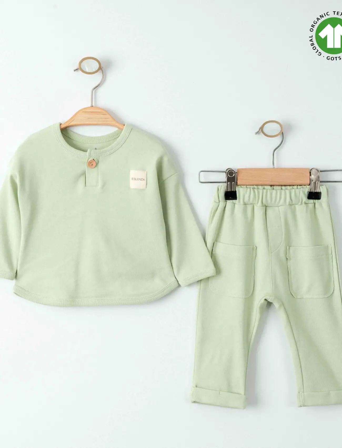 Eslenza Baby 2Li Takım 0023 Yeşil