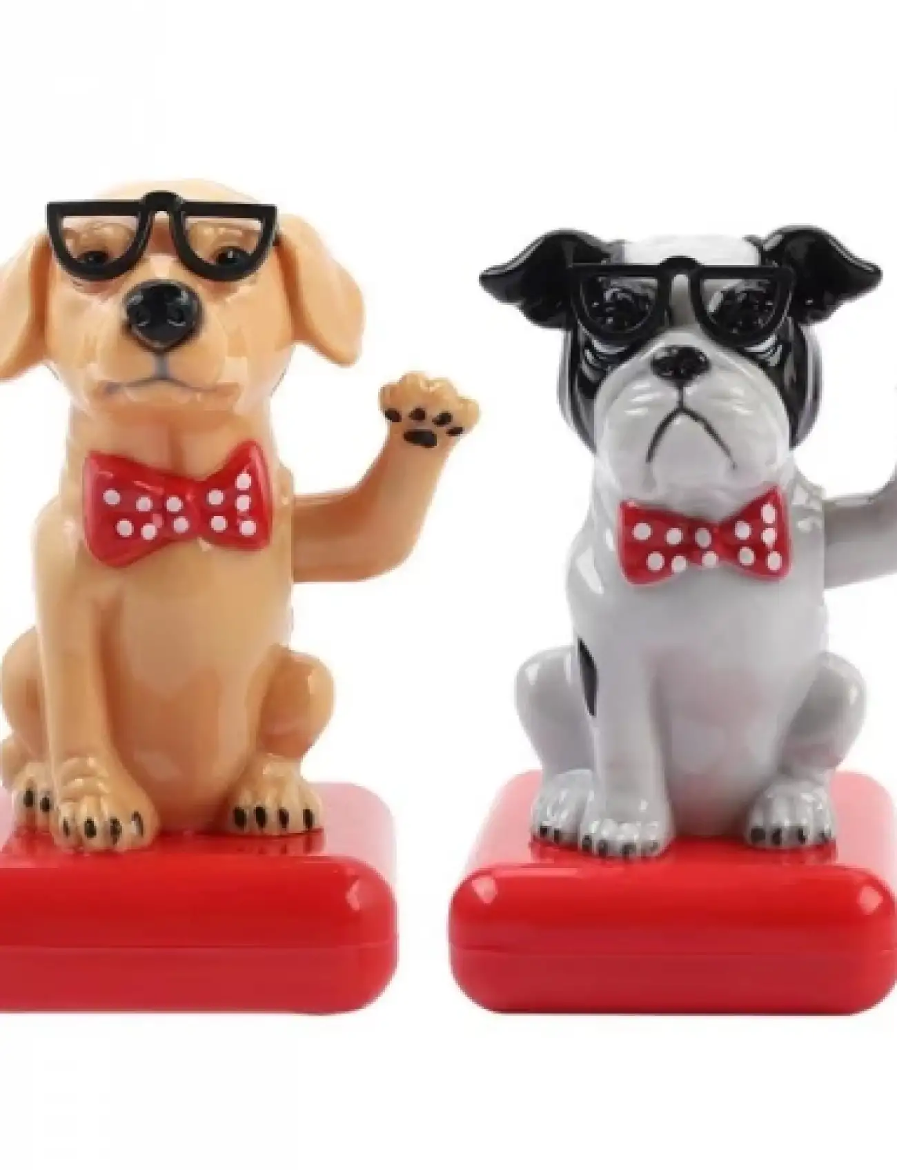 Güneş Enerjili Sallanan Köpek Figürü