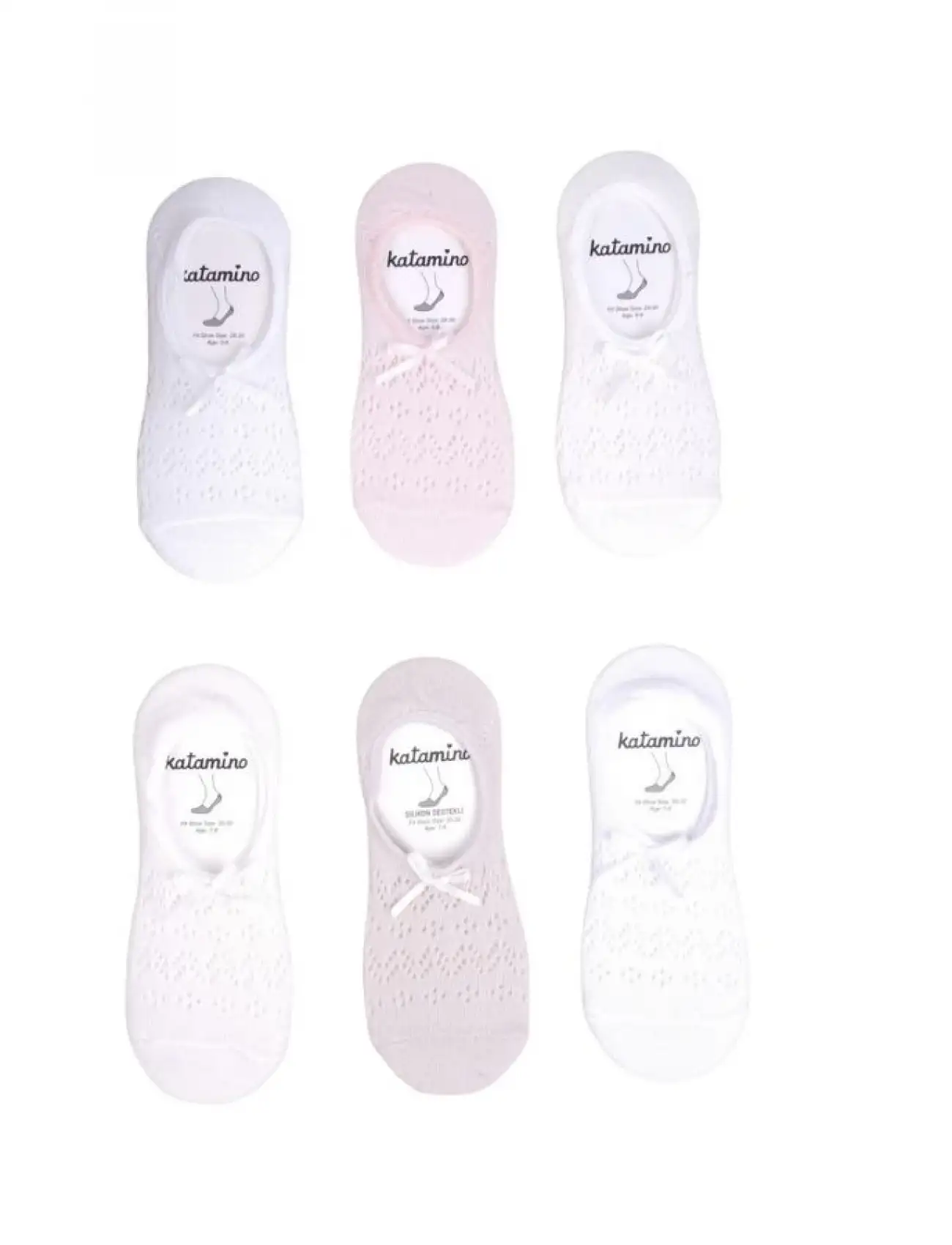 Katamino Viyera Aks. Kız File Babet Çorap K92009 Asorti