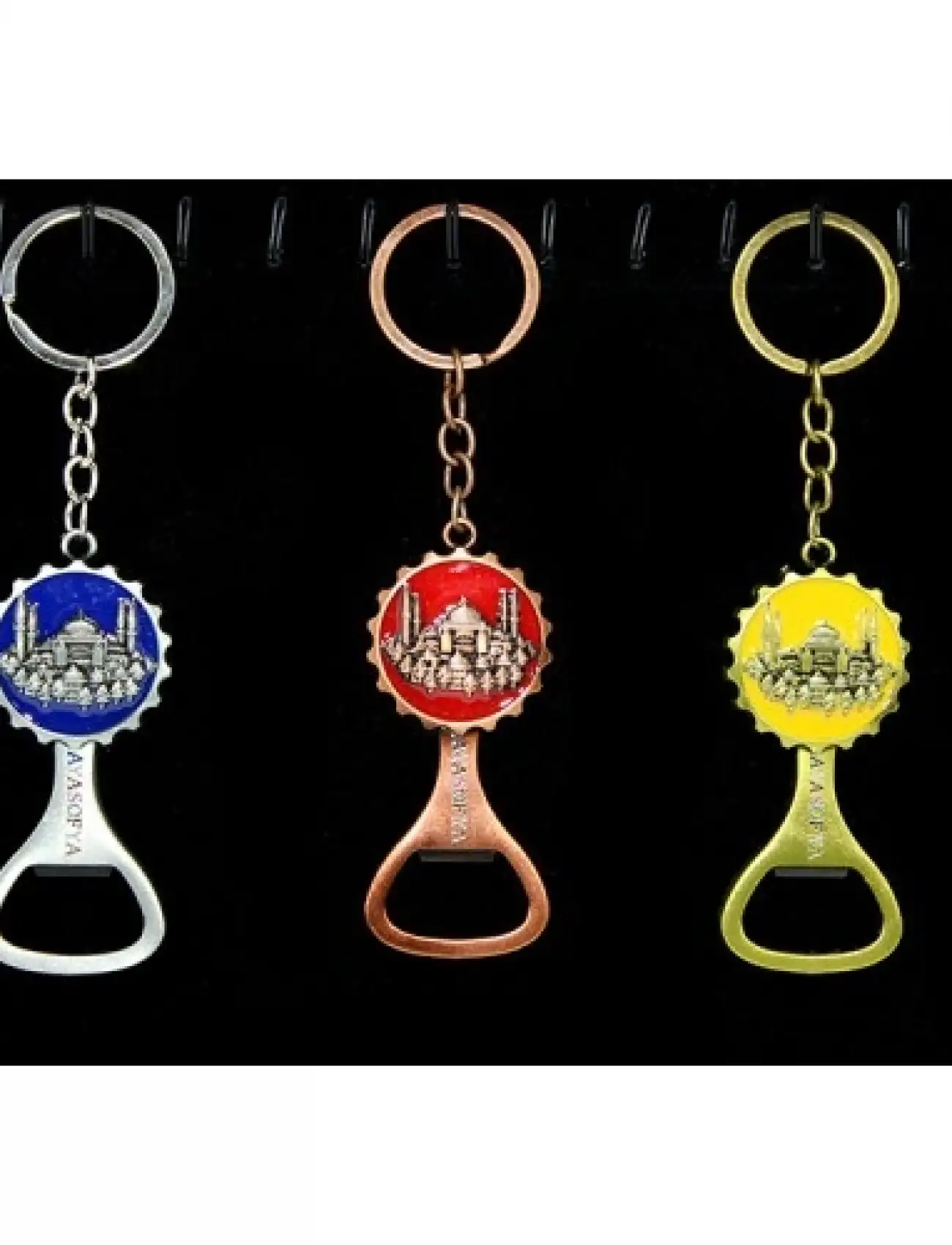 Metal Ayasofya Anahtarlık Ve Açacak Model 2