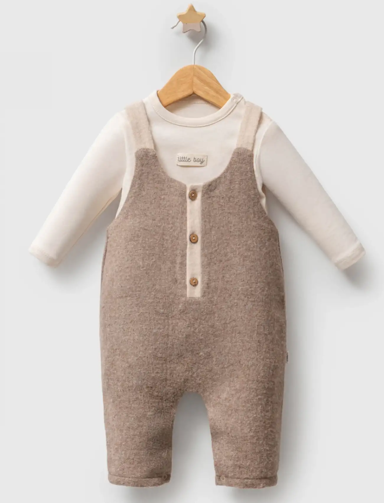 Tongs Baby Customary Salopet 5732 Kahverengi