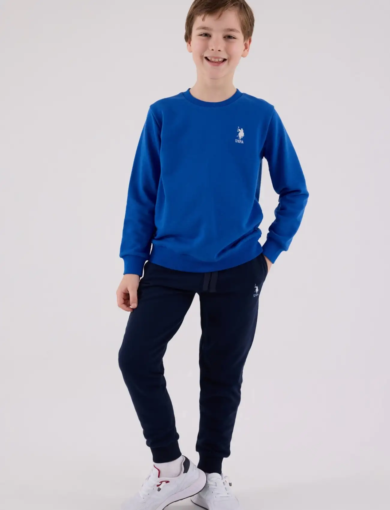 U.S. Polo Assn Eşofman Takımı US2208-4 Cobalt