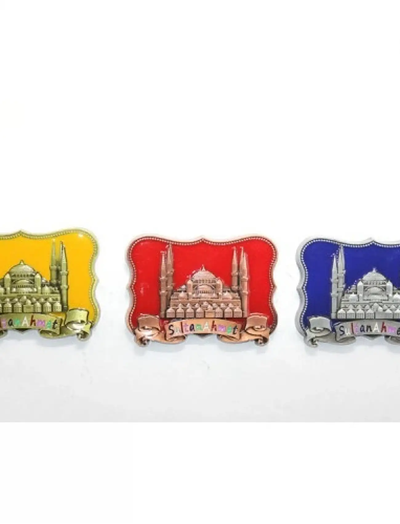 Yöresel Sultanahmet Magnet Kare Tasarım